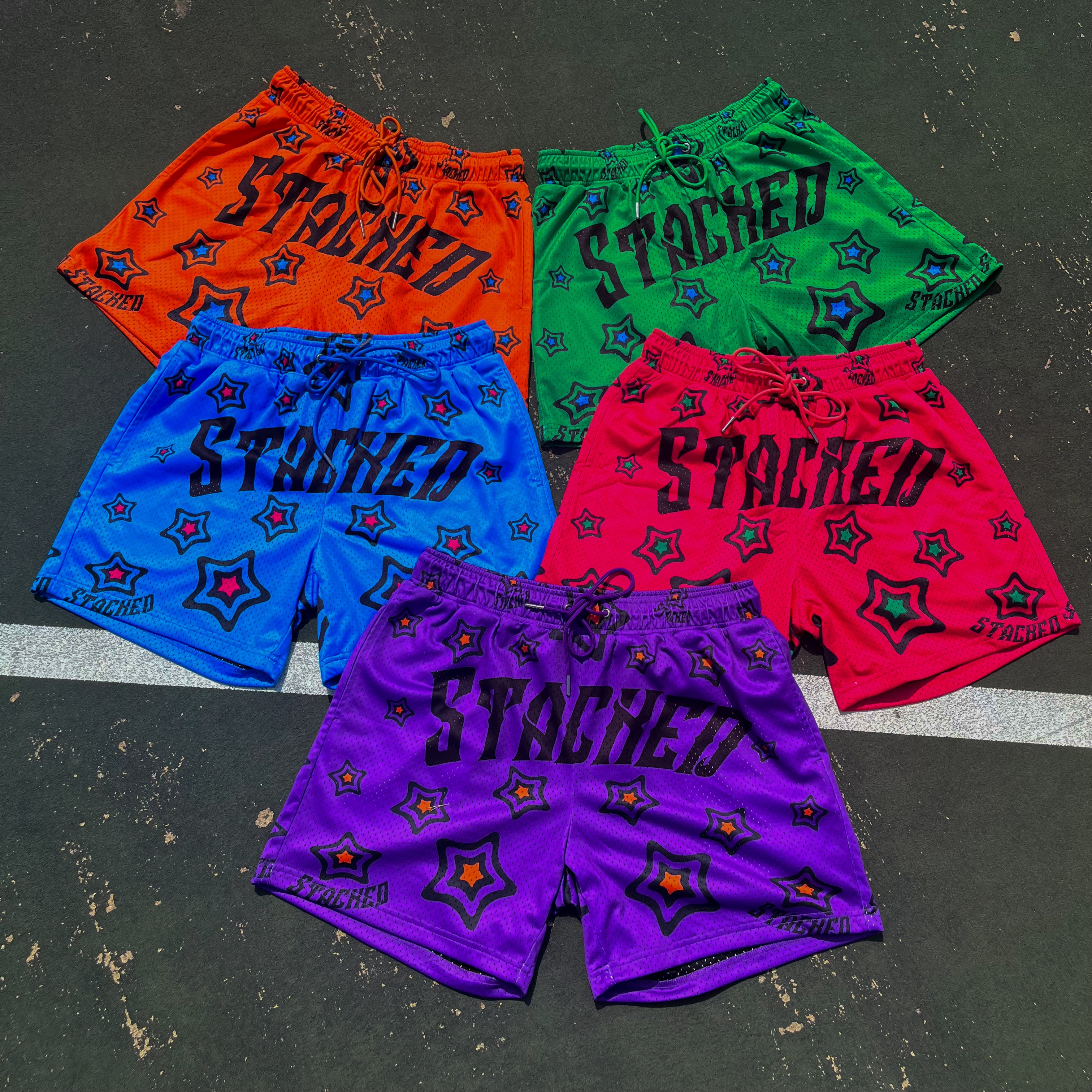 STACKED MESH SHORTS – Strictly Stacked