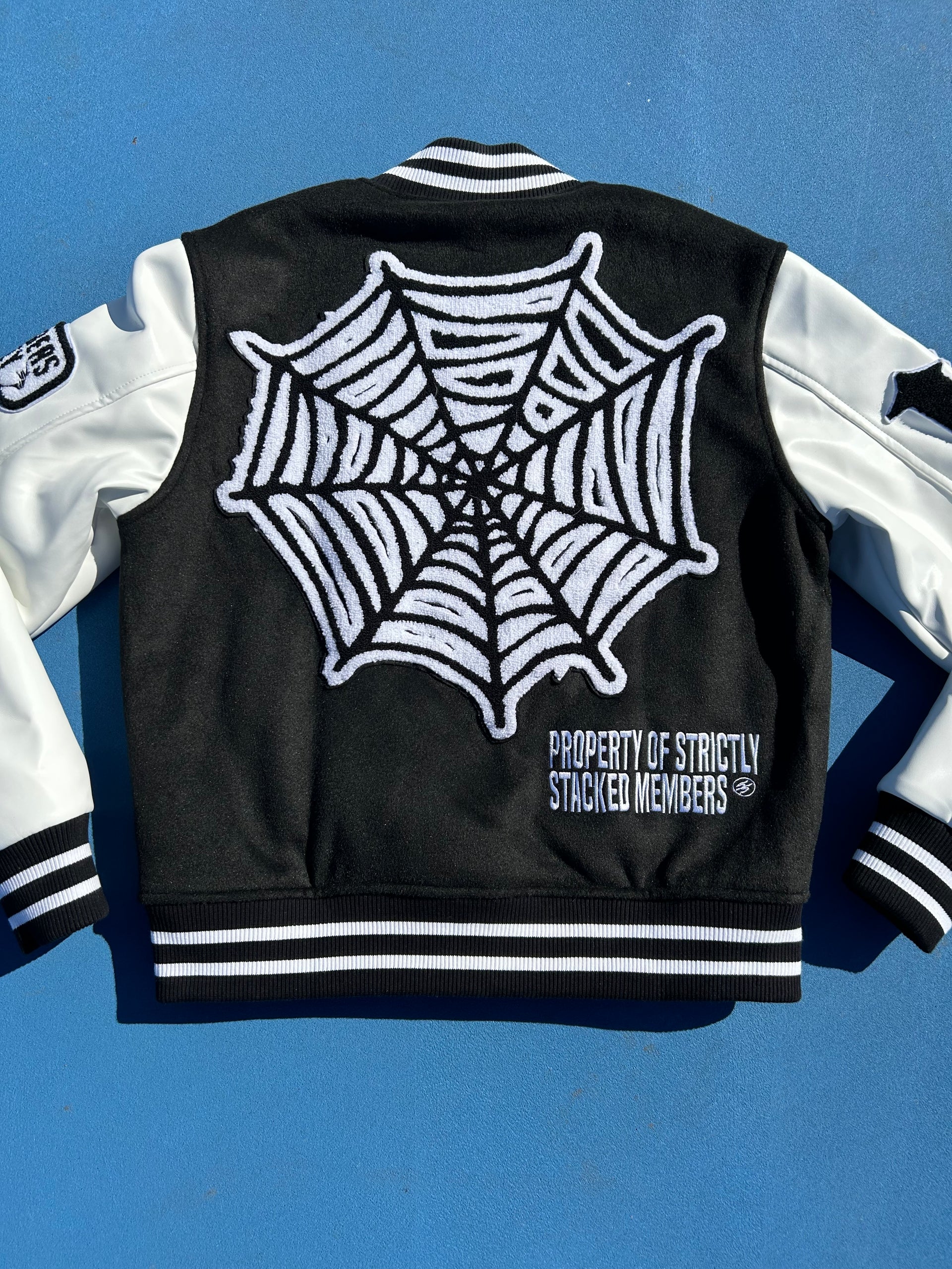 Black Doomsday Varsity Jacket