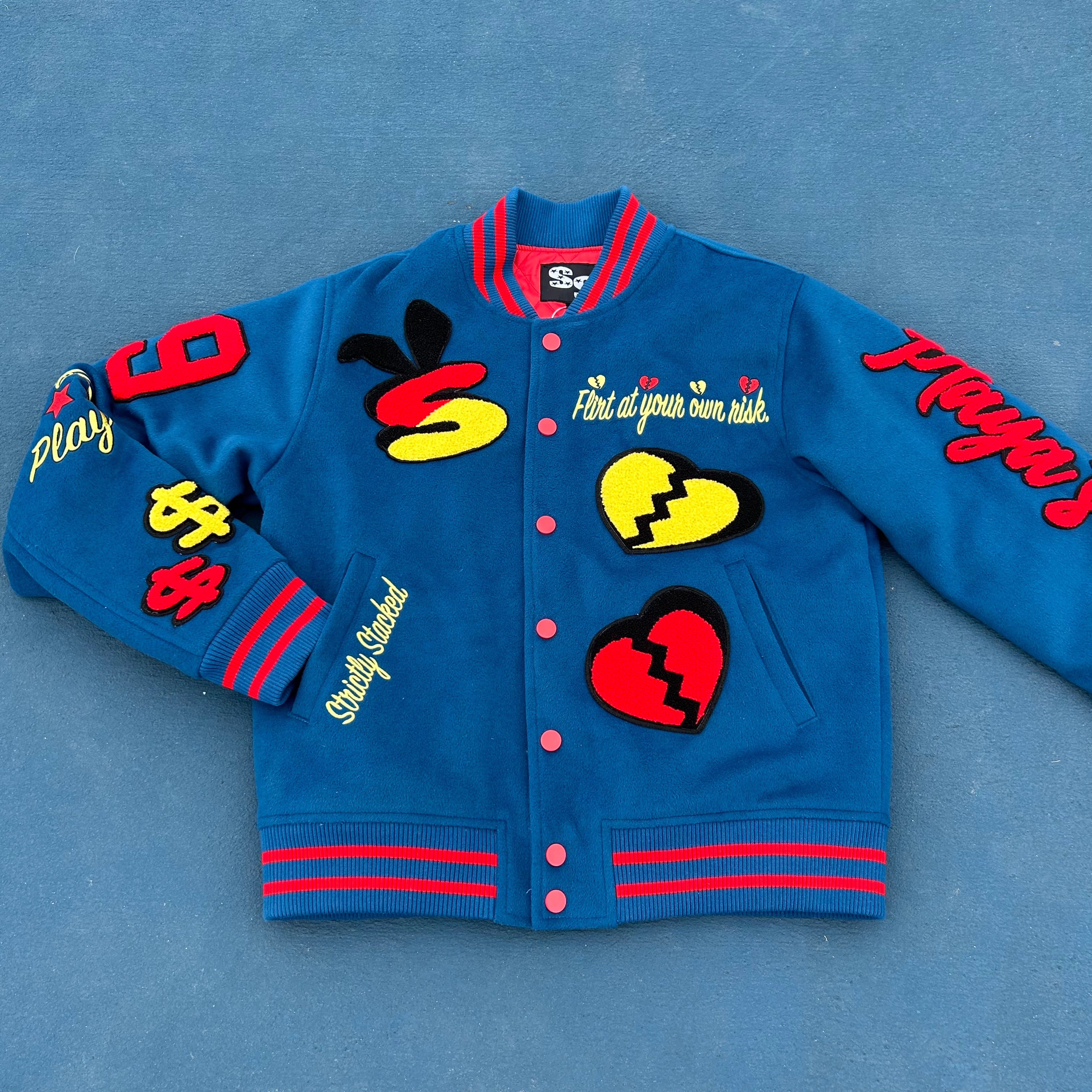 BLUE PLAYA’S ONLY VARSITY JACKET