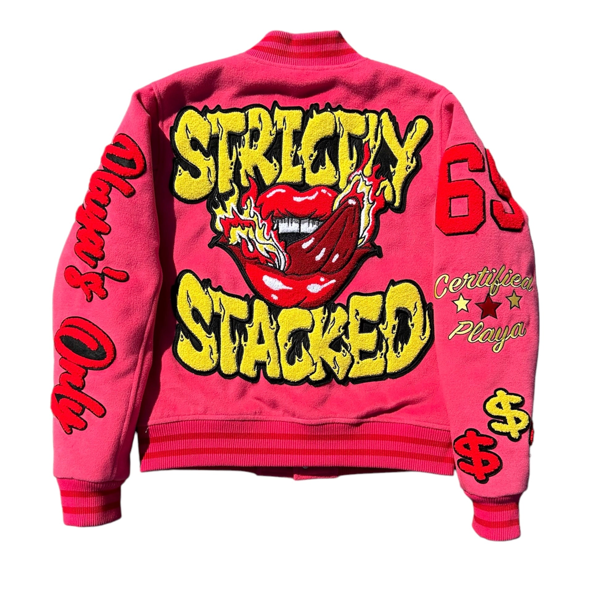 Strawberry Shortcake Playa's Only Varsity Jacket