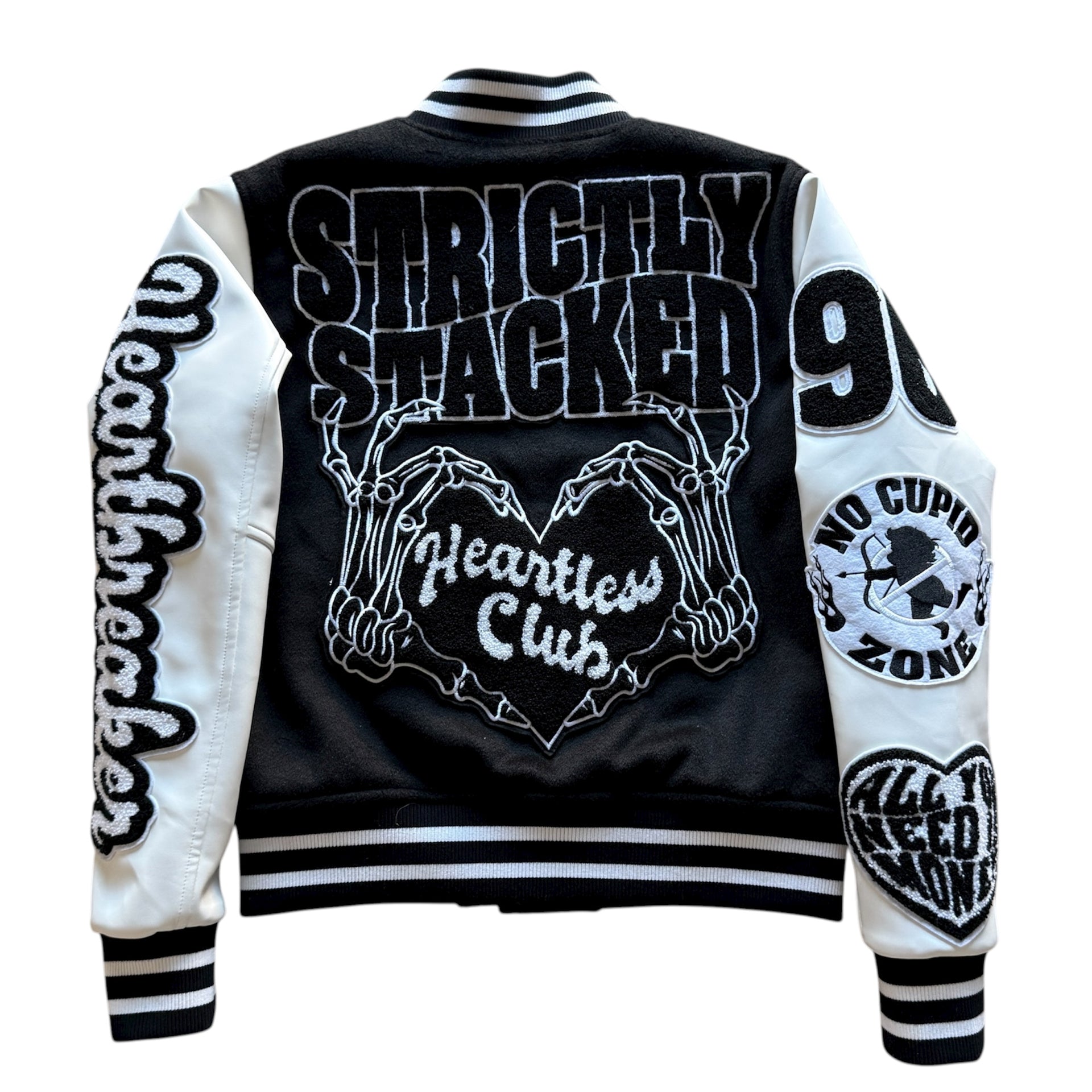 Midnight Heartbreaker Varsity Jacket