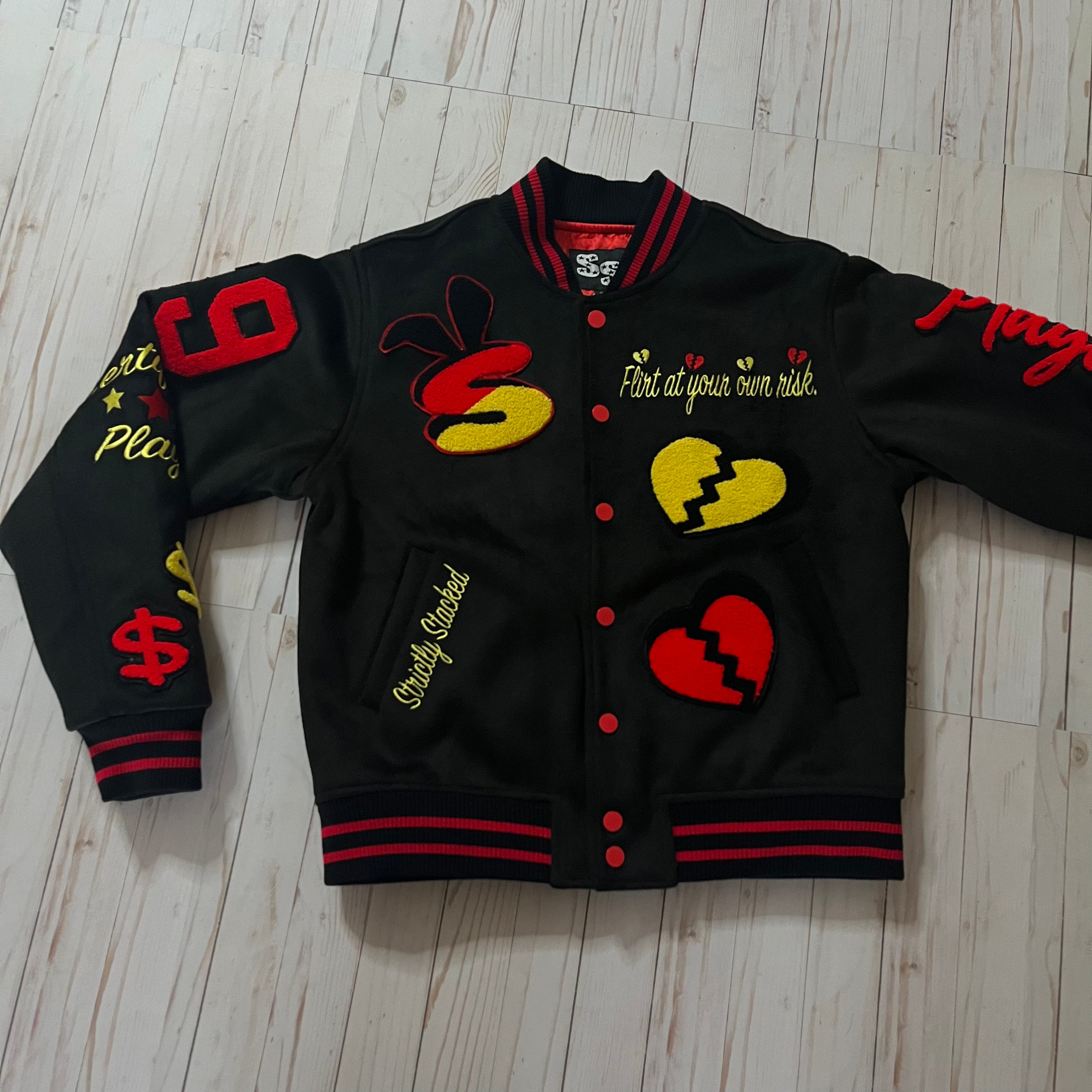 Black Playa's Only Varsity Jacket